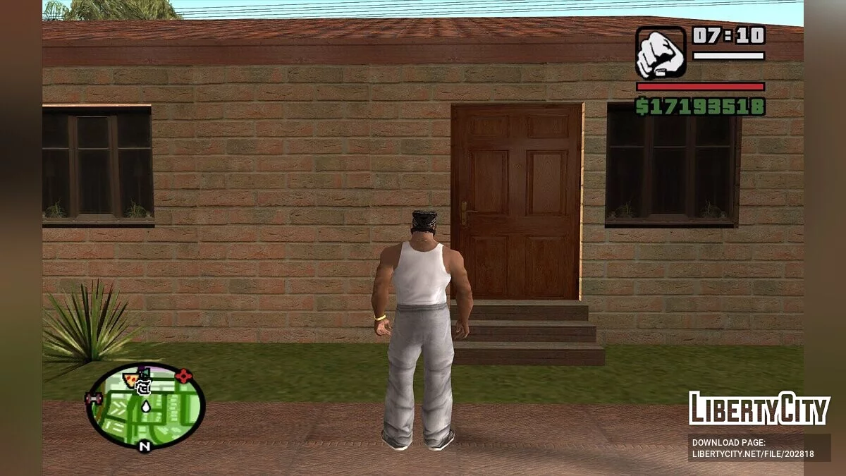 Nouvelle maison de Big Smoke / GTA San Andreas