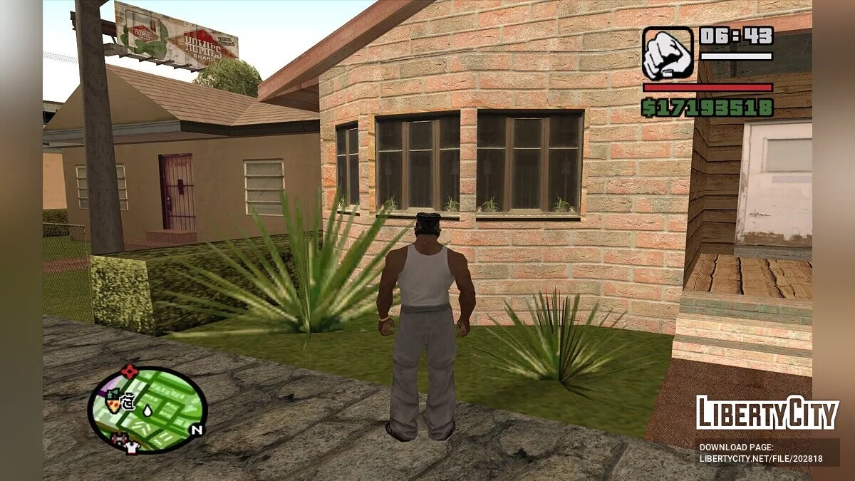 Nouvelle maison de Big Smoke / GTA San Andreas