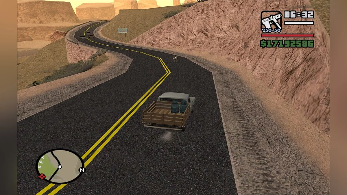 沙漠中的新道路 / GTA San Andreas