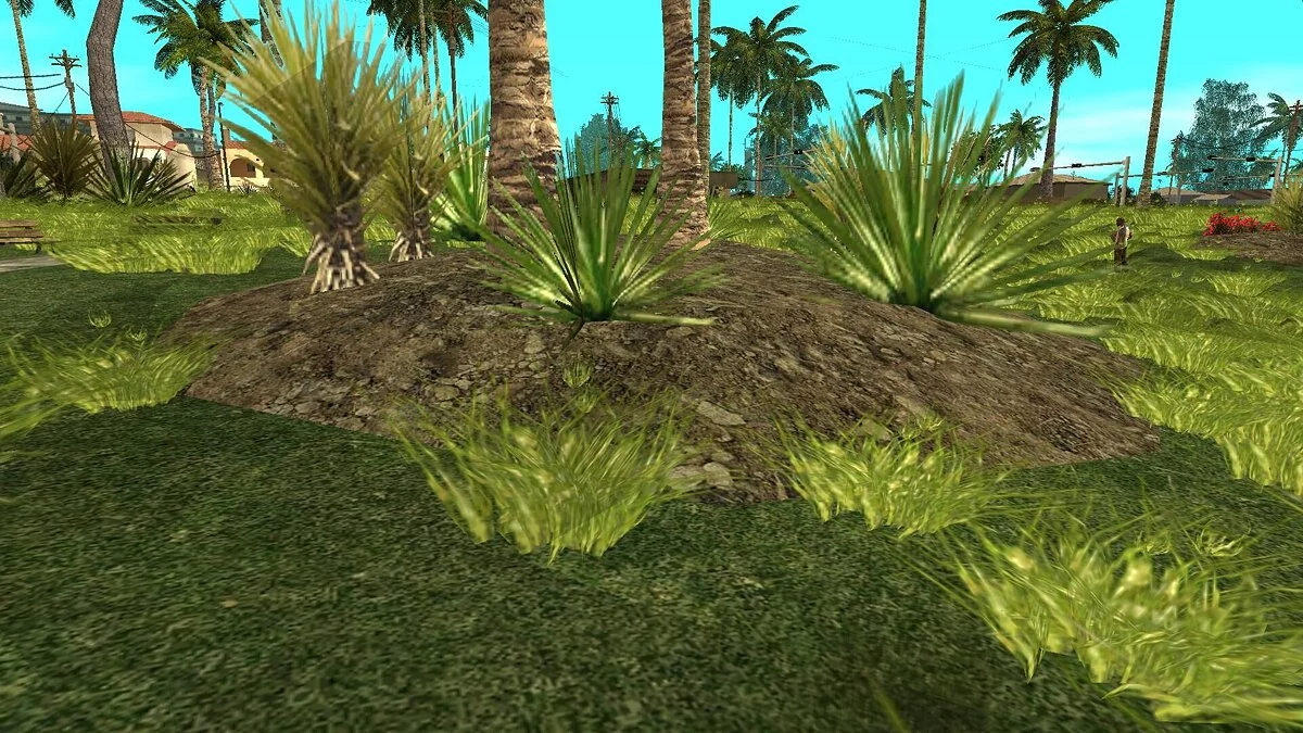 Обновлённый парк в Los Santos / GTA San Andreas