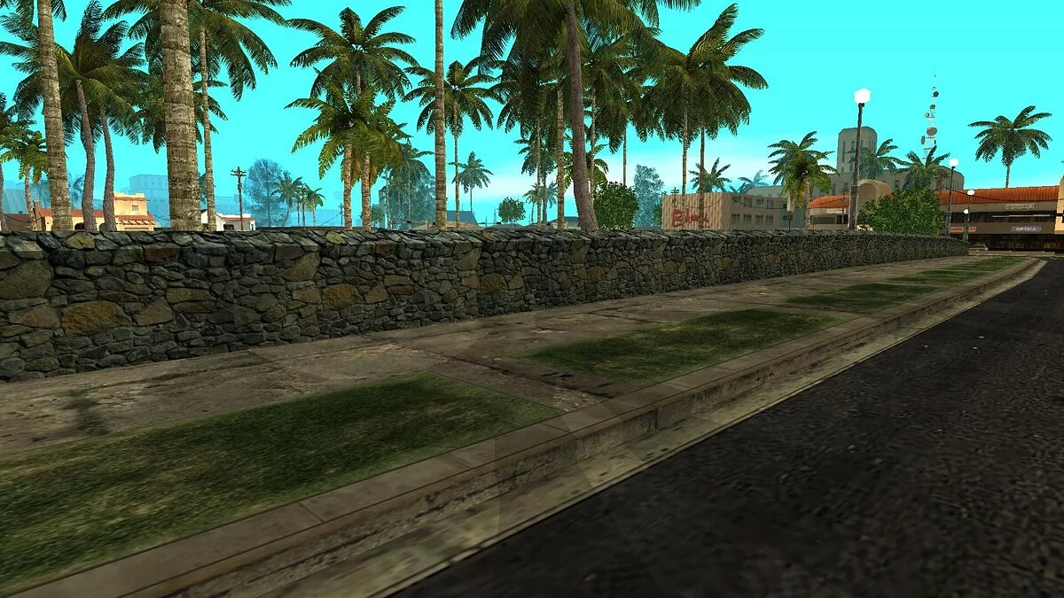 Обновлённый парк в Los Santos / GTA San Andreas
