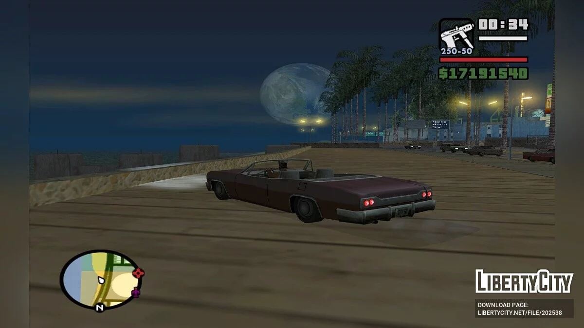 Планети замість Місяця / GTA San Andreas