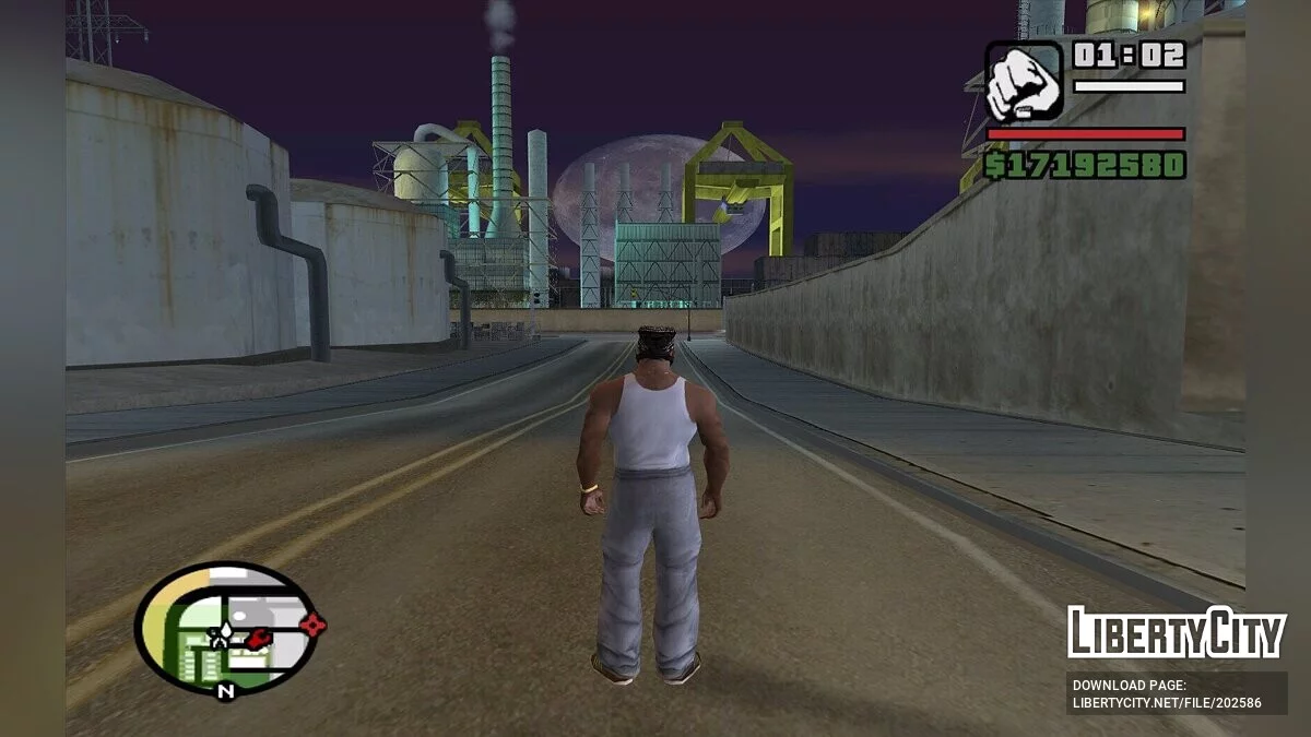 Realistic Big Moon / GTA San Andreas