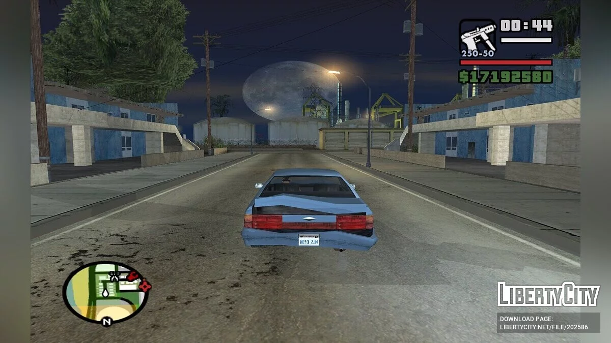 Realistic Big Moon / GTA San Andreas