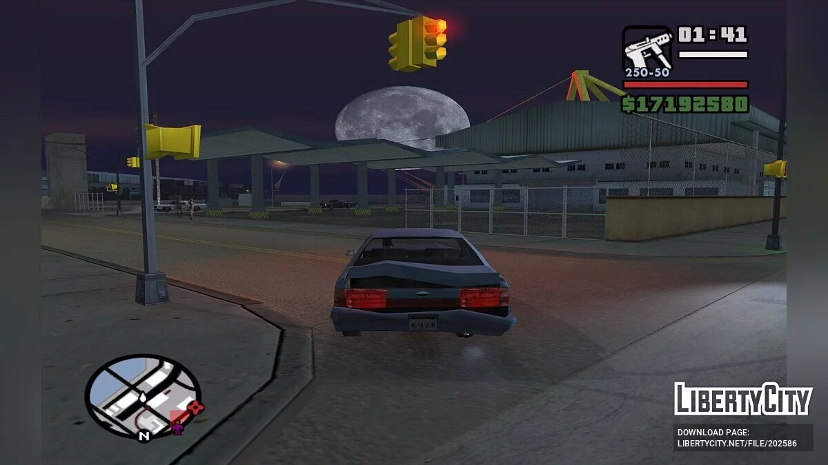 Realistic Big Moon / GTA San Andreas