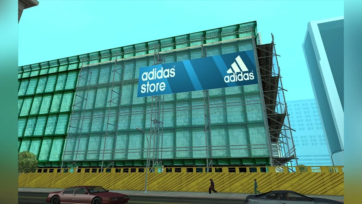 Showroom Adidas em San Fierro / GTA San Andreas