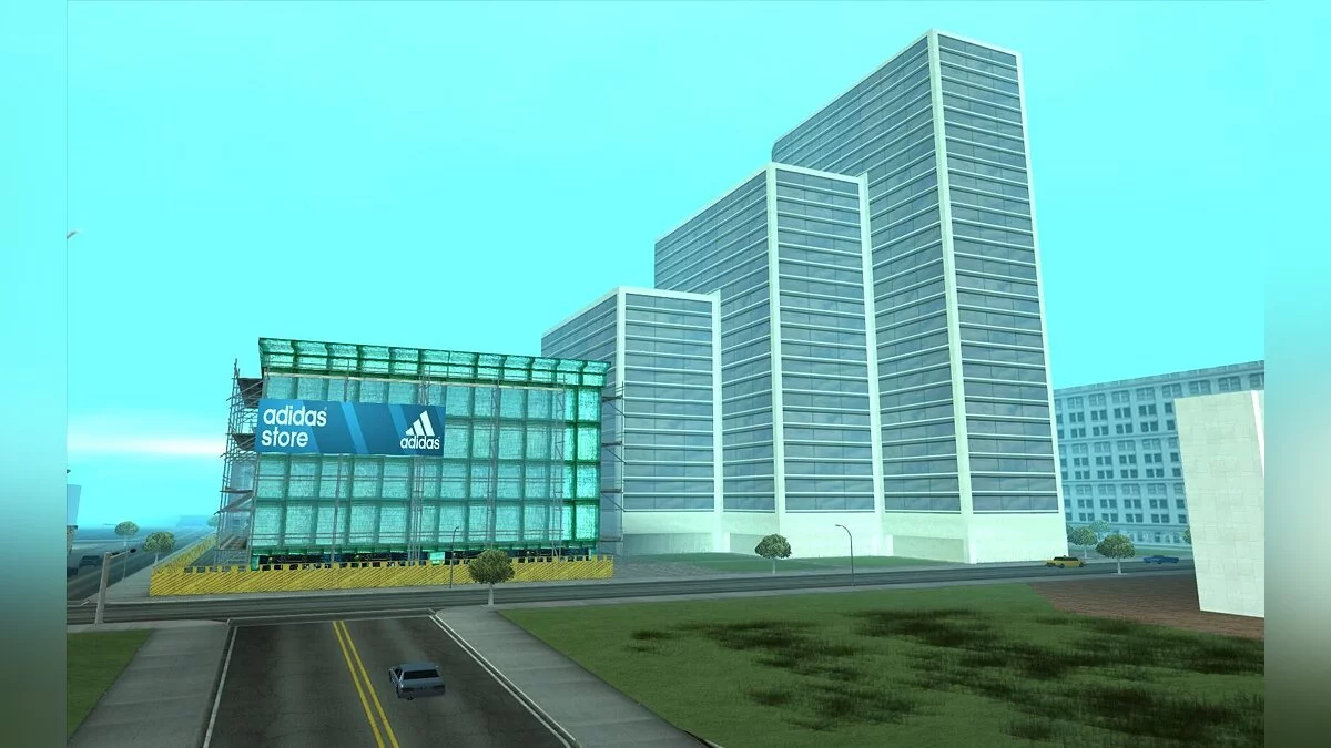 Showroom Adidas em San Fierro / GTA San Andreas