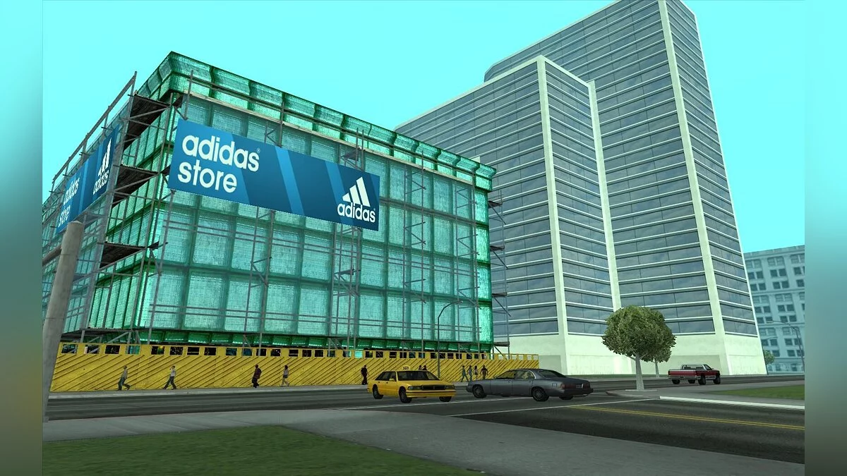 Showroom Adidas em San Fierro / GTA San Andreas