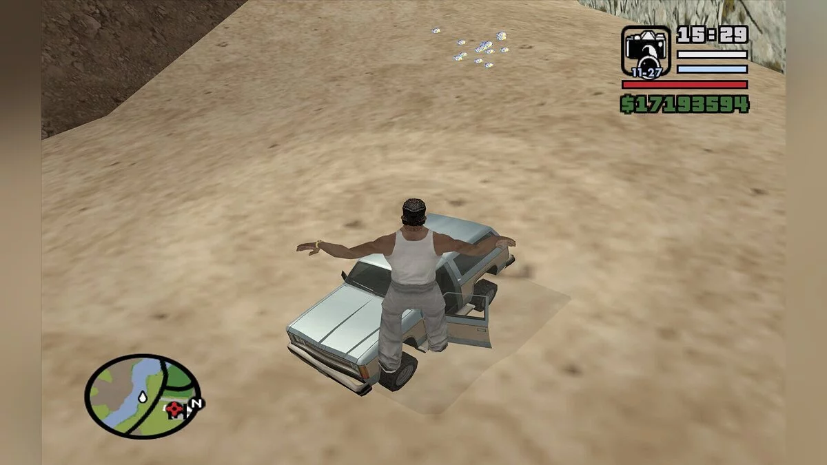 Очень чистая и прозрачная вода / GTA San Andreas