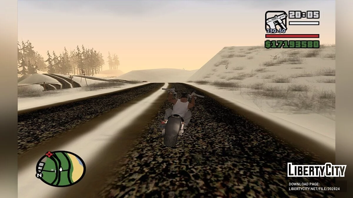 Зимова сільська місцевість / GTA San Andreas