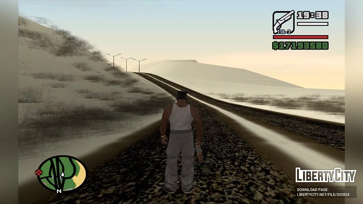 Зимова сільська місцевість / GTA San Andreas