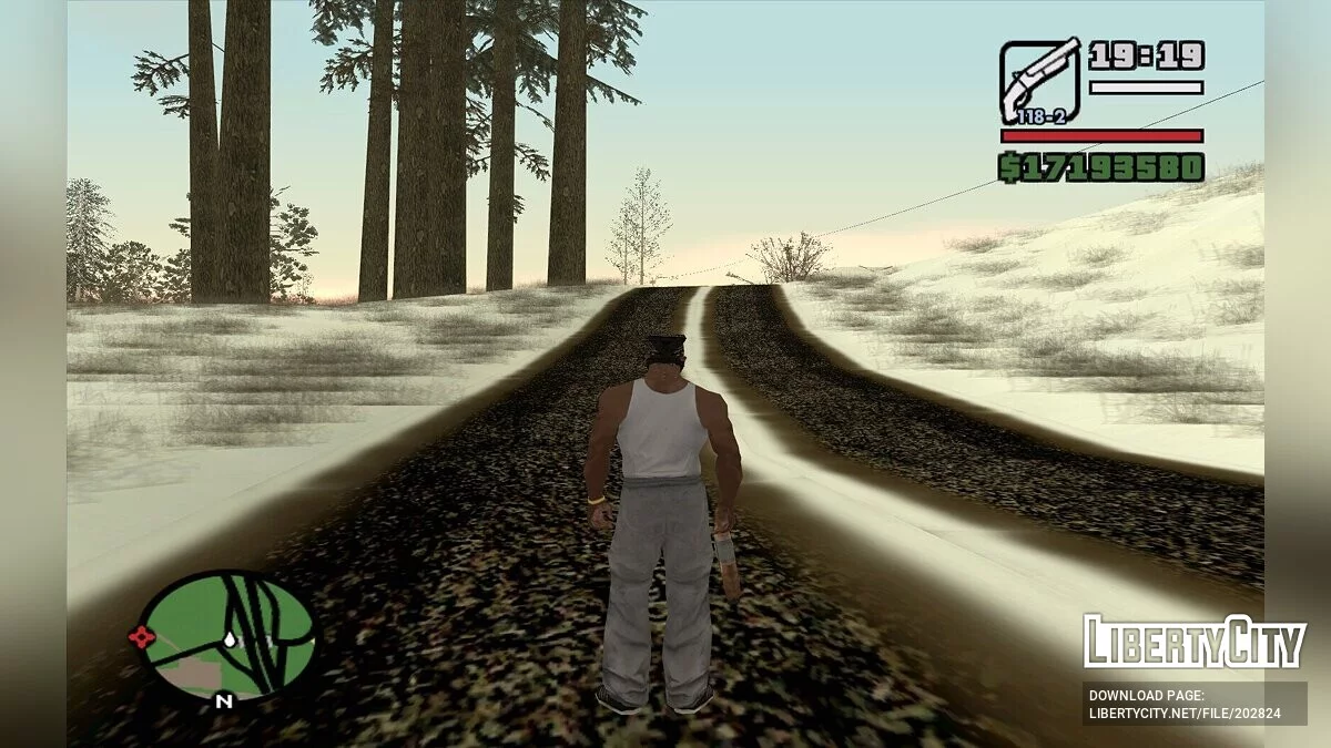 Зимова сільська місцевість / GTA San Andreas