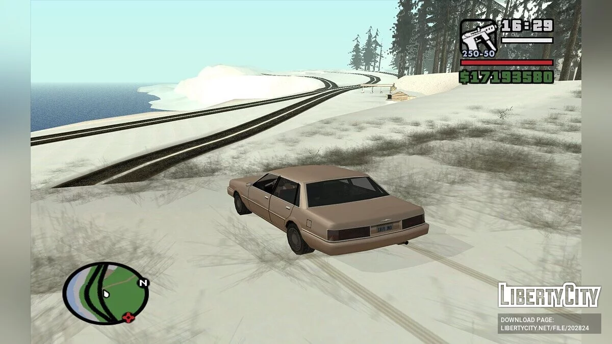 Зимова сільська місцевість / GTA San Andreas