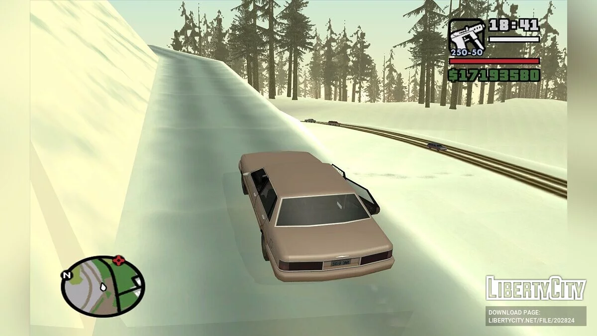 Зимова сільська місцевість / GTA San Andreas