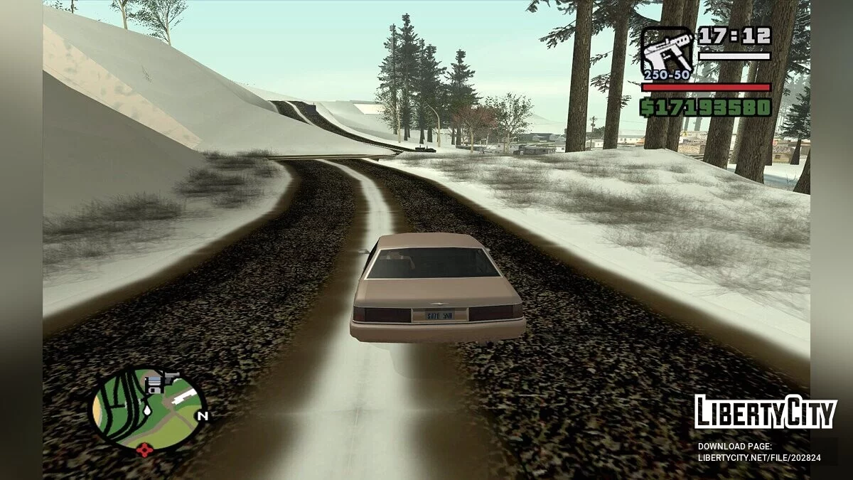 Зимова сільська місцевість / GTA San Andreas