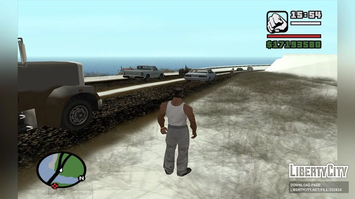 Зимова сільська місцевість / GTA San Andreas