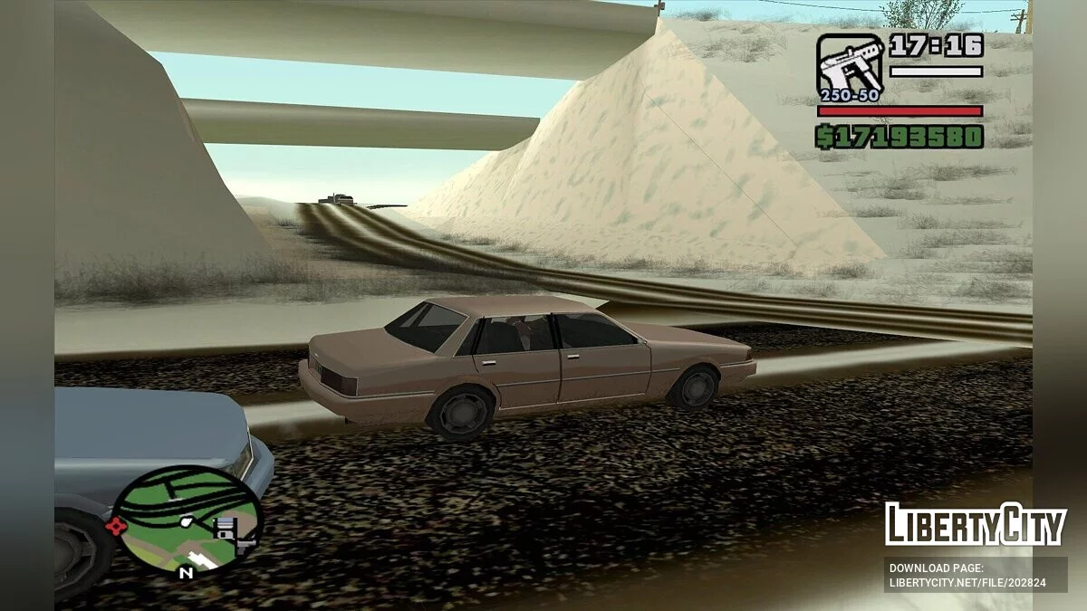 Зимова сільська місцевість / GTA San Andreas