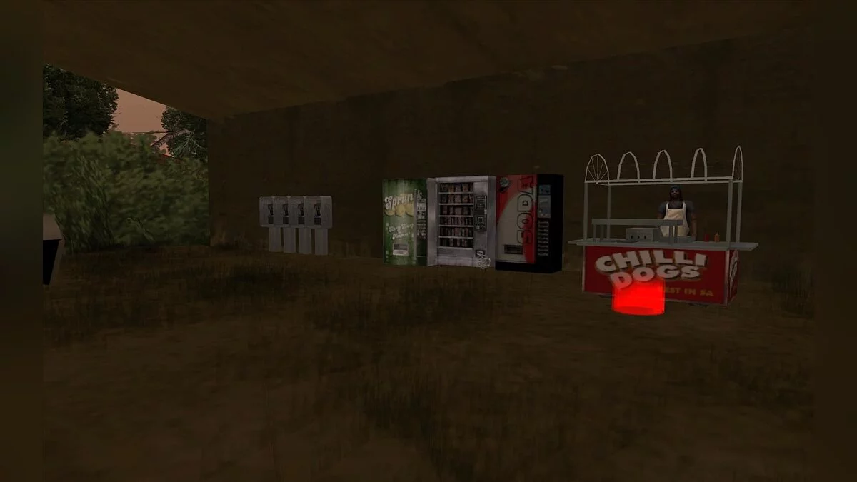 Нова рослинність для Grove Street / GTA San Andreas