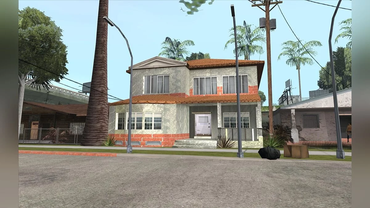 Нова рослинність для Grove Street / GTA San Andreas