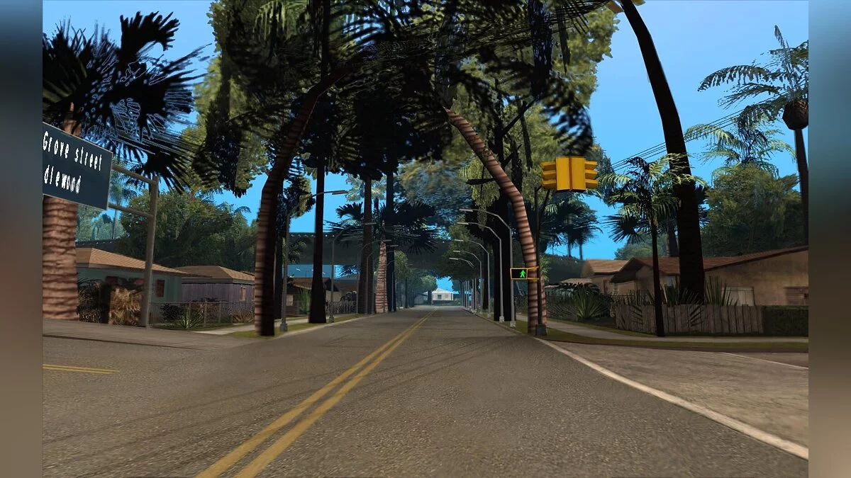 Нова рослинність для Grove Street / GTA San Andreas
