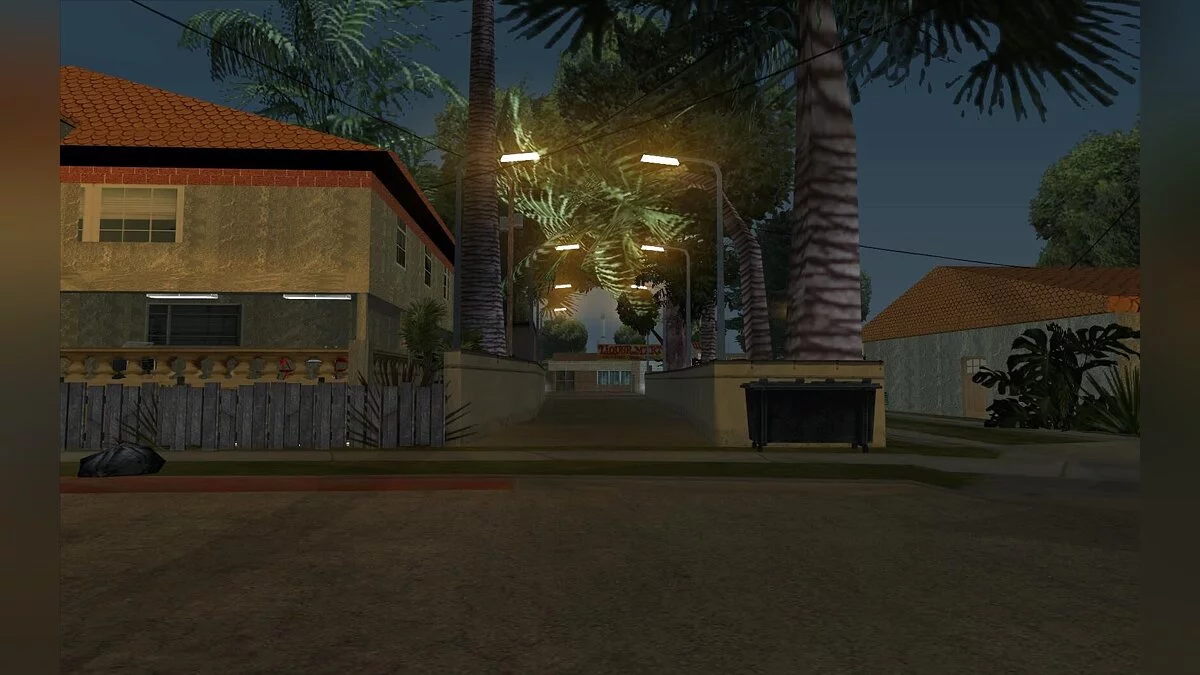 Нова рослинність для Grove Street / GTA San Andreas