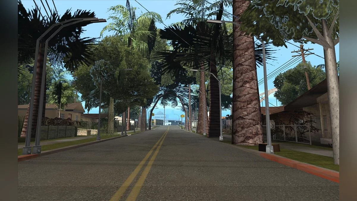 Нова рослинність для Grove Street / GTA San Andreas