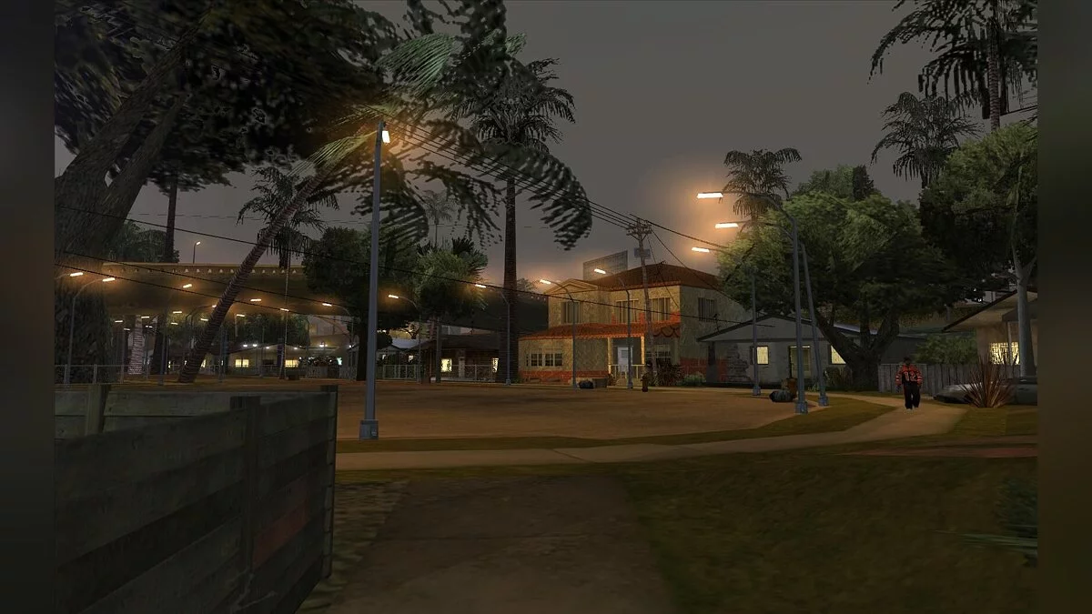 Нова рослинність для Grove Street / GTA San Andreas