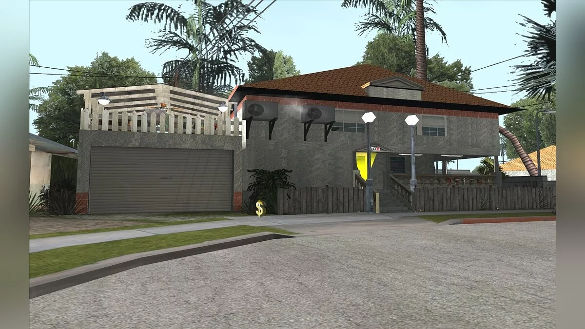 Нова рослинність для Grove Street / GTA San Andreas