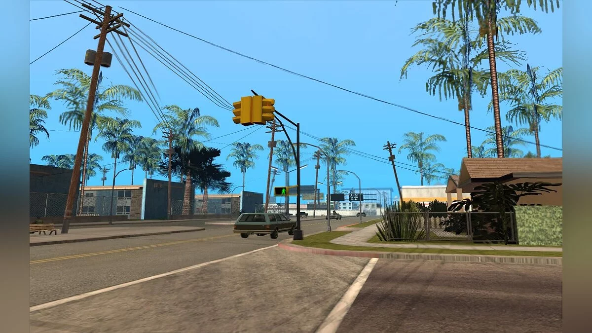 Нова рослинність для Grove Street / GTA San Andreas