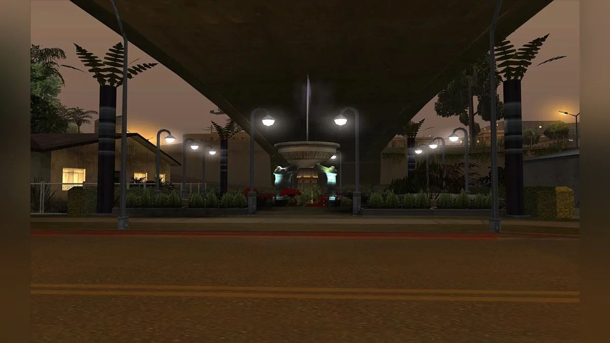 Нова рослинність для Grove Street / GTA San Andreas