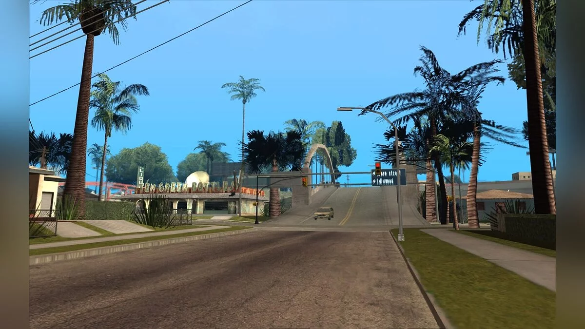 Нова рослинність для Grove Street / GTA San Andreas