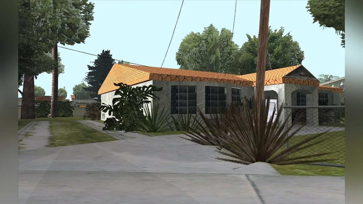 Нова рослинність для Grove Street / GTA San Andreas