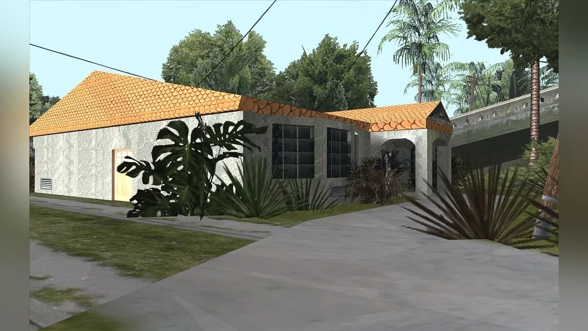 Нова рослинність для Grove Street / GTA San Andreas