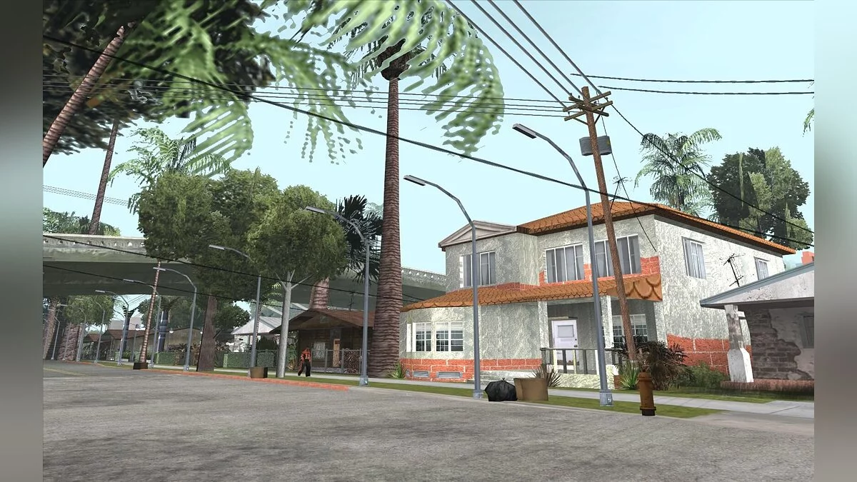 Нова рослинність для Grove Street / GTA San Andreas
