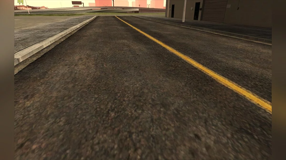 Road Textures from GTA 4 (LV) / GTA San Andreas