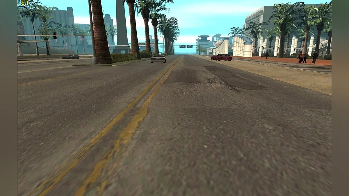 Road Textures from GTA 4 (LV) / GTA San Andreas