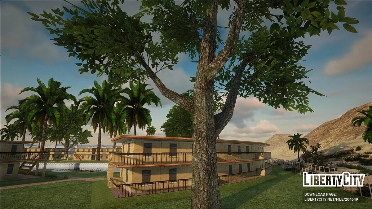 HD готельний комплекс у Prickle Pine 2024 / GTA San Andreas