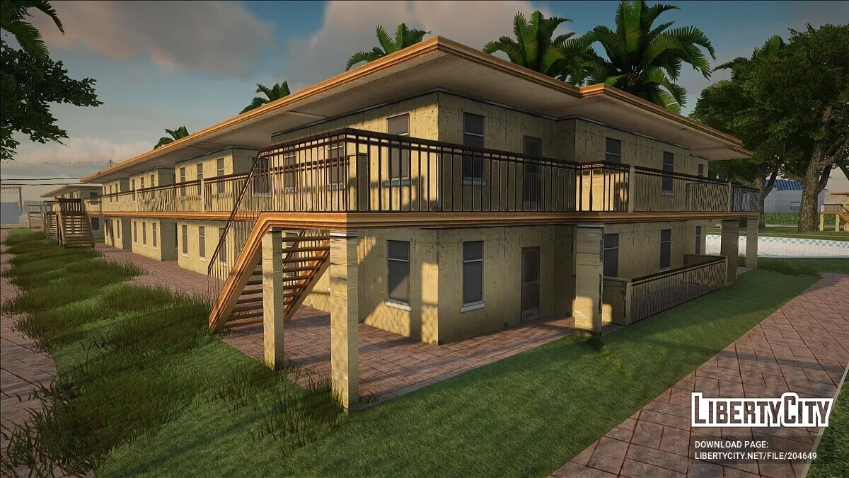 HD готельний комплекс у Prickle Pine 2024 / GTA San Andreas