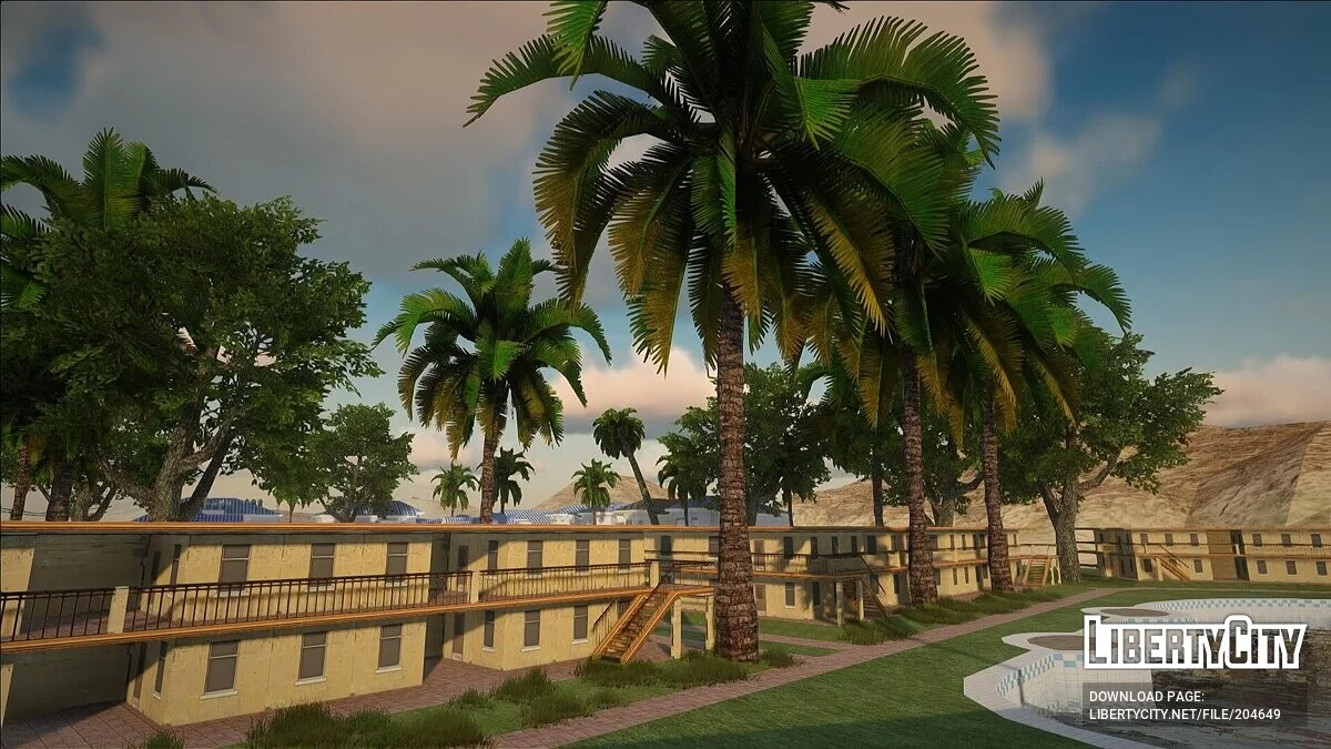 HD готельний комплекс у Prickle Pine 2024 / GTA San Andreas