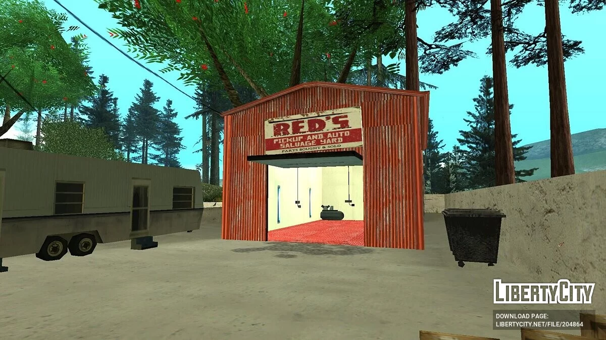 Atelier Red's de GTA 5 / GTA San Andreas