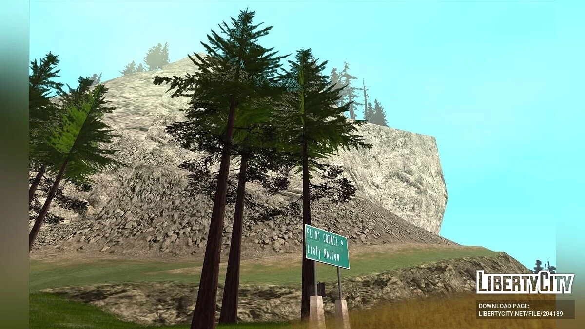 Colores intensos de los árboles / GTA San Andreas