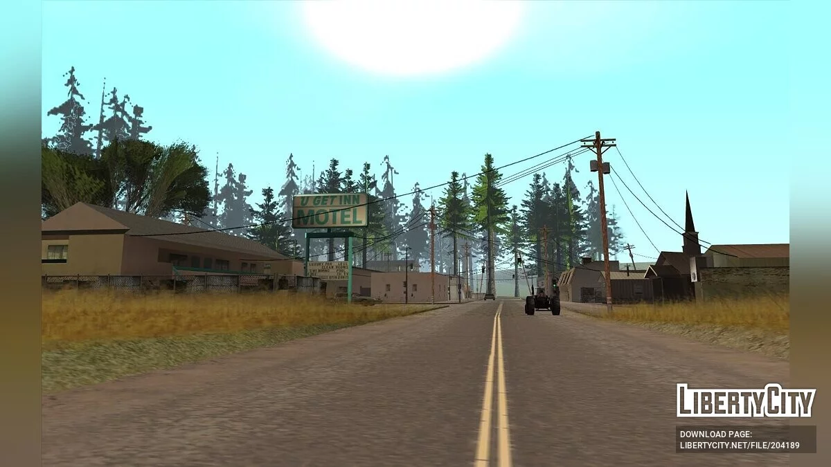 Colores intensos de los árboles / GTA San Andreas