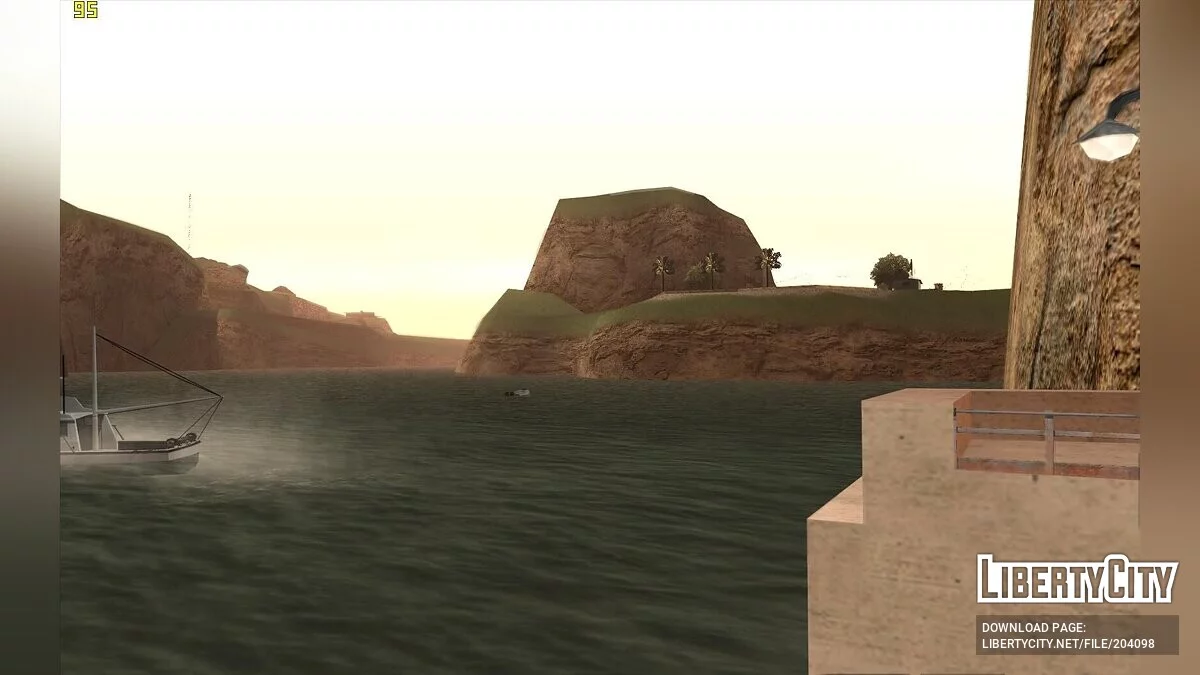 Rumput alih-alih gurun di Las Venturas / GTA San Andreas