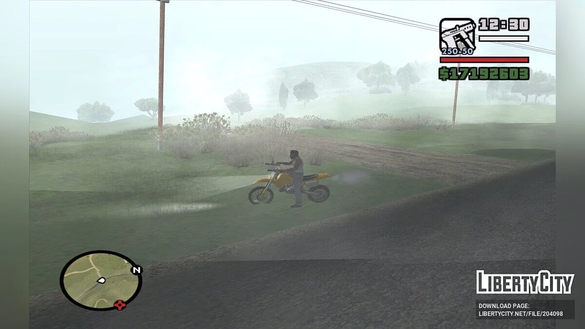 Rumput alih-alih gurun di Las Venturas / GTA San Andreas