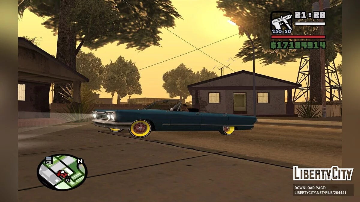 New Wheels for Lowriders / GTA San Andreas