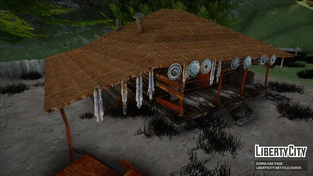 Nouvelles textures pour la maison de Catalina / GTA San Andreas