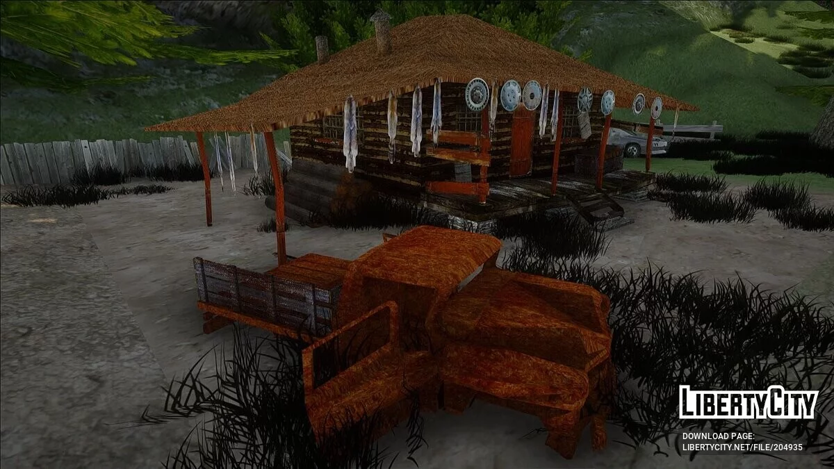 Nouvelles textures pour la maison de Catalina / GTA San Andreas