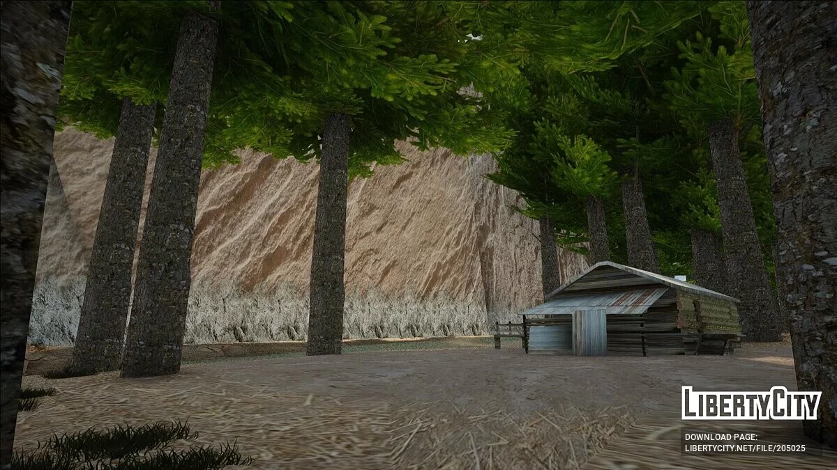 Tekstur baru untuk Gunung Chiliad / GTA San Andreas