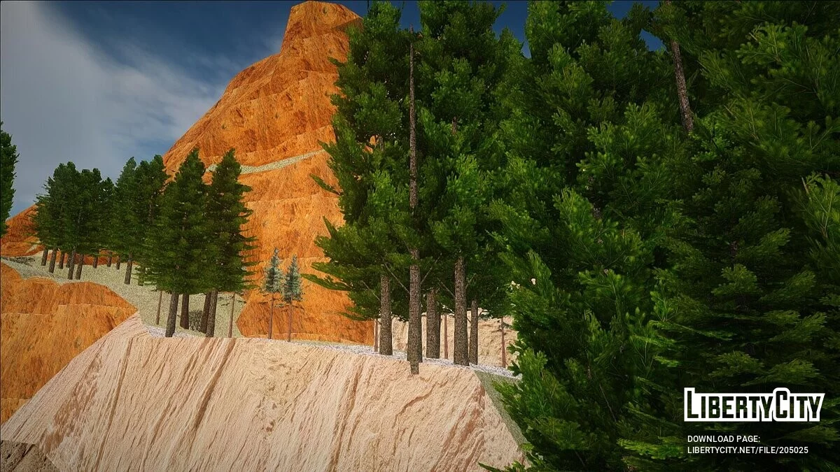 Tekstur baru untuk Gunung Chiliad / GTA San Andreas