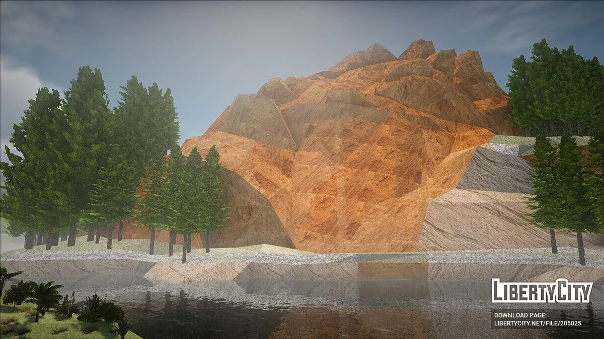 Tekstur baru untuk Gunung Chiliad / GTA San Andreas